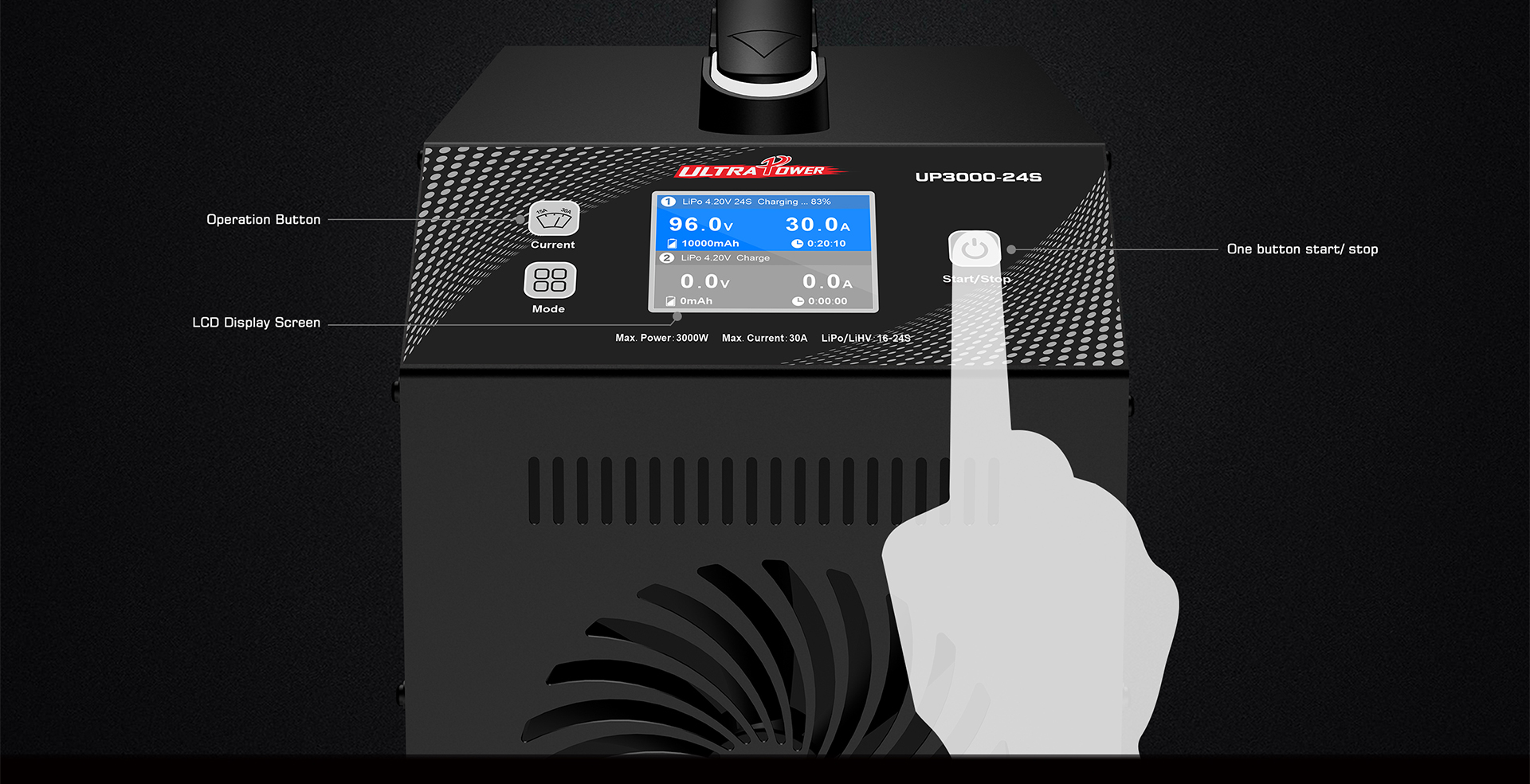 ULTRAPOWER UP3000-24S 3000W 30 - Drone Charger 评论和价格