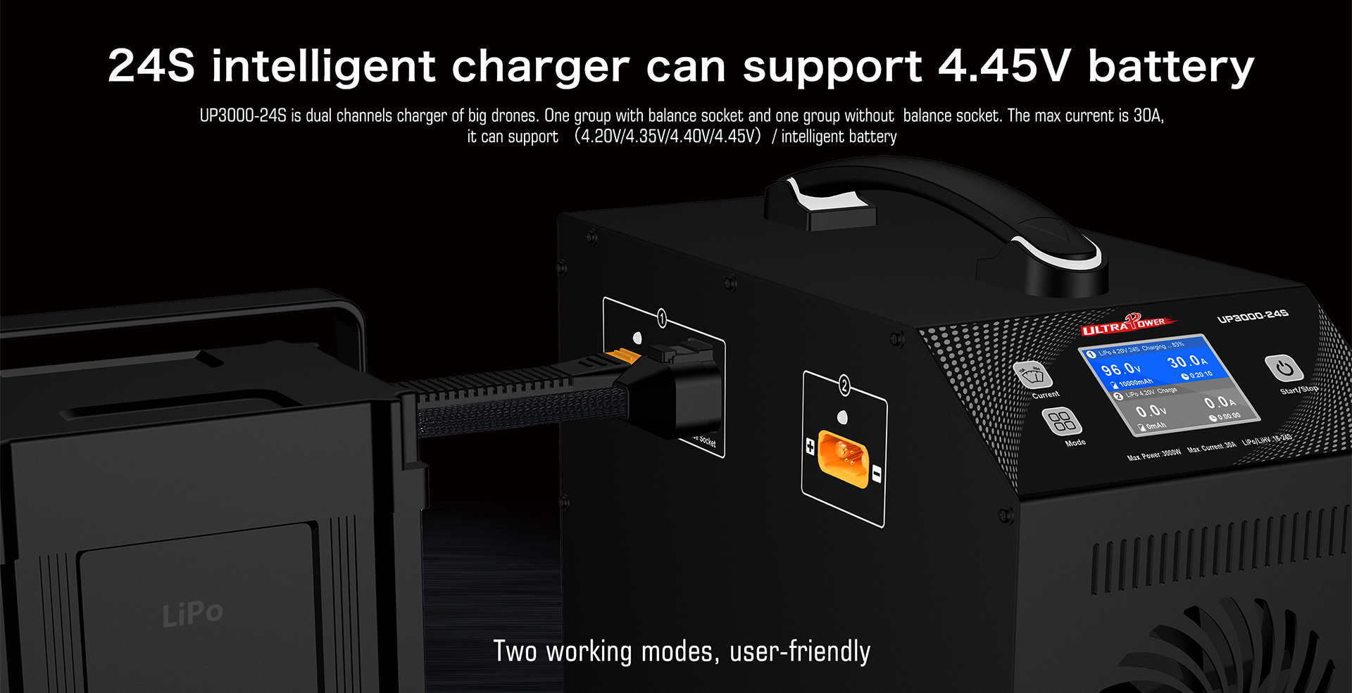 ULTRAPOWER UP3000-24S 3000W 30 - Drone Charger 评论和价格