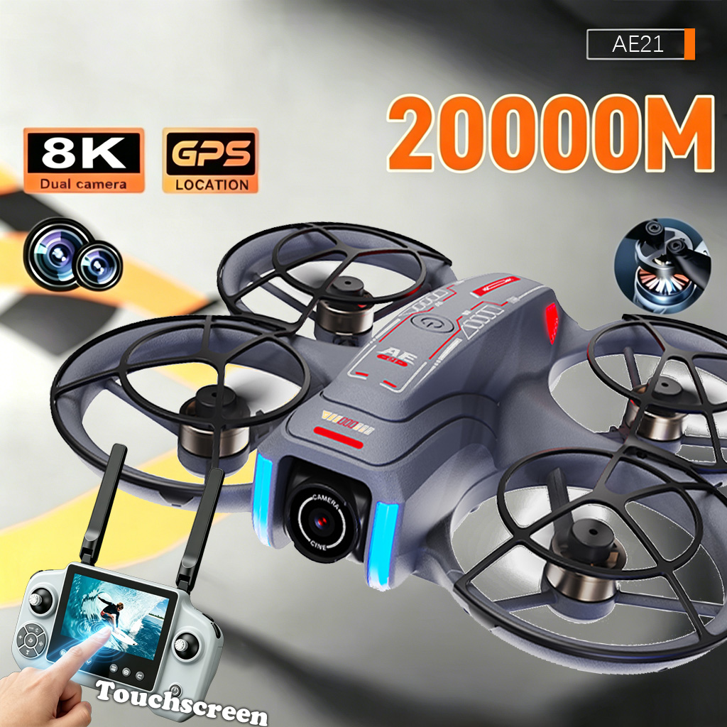 Upgrade AE21 Aerial Drone 8K H - Drone Gimbal 评论和价格