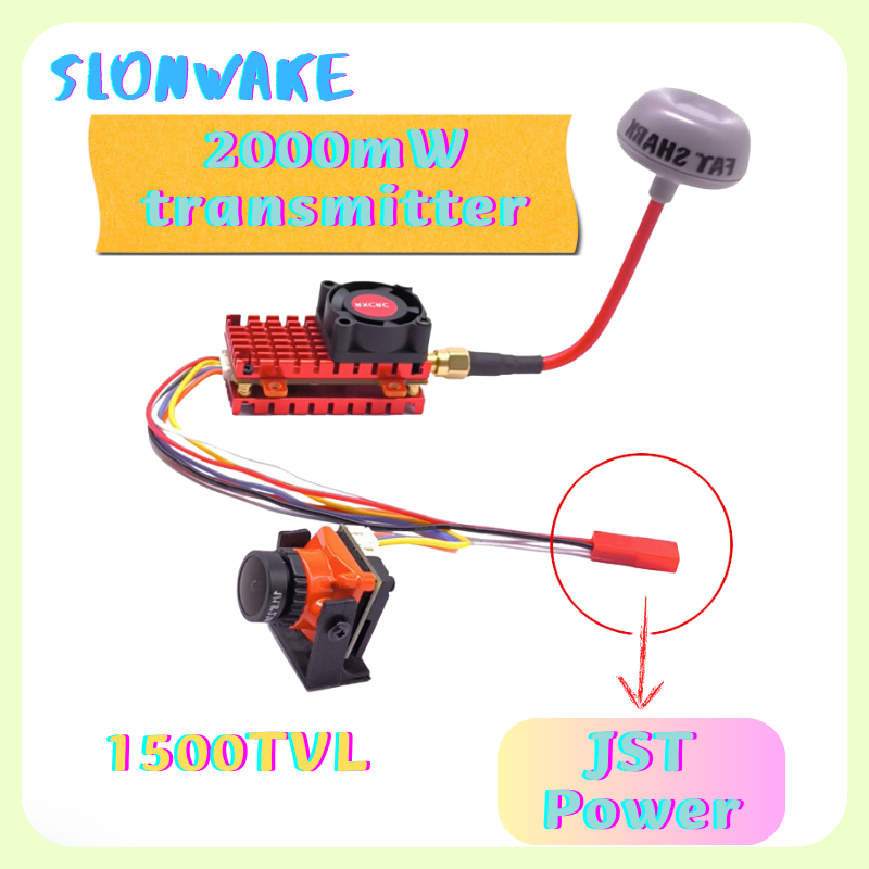 Range 5.8G 2W FPV Wireless Tra - Drone Transmitter 评论和价格
