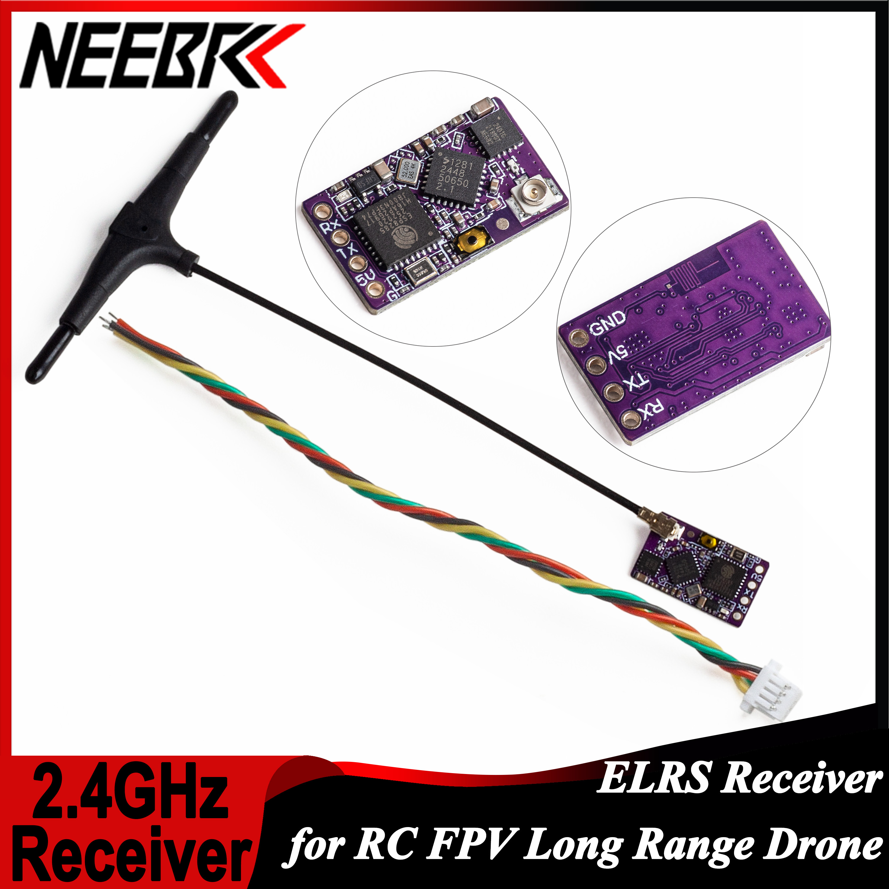 1/2/5/10PCS ELRS 2.4GHz RX Lon - Drone Frame 评论和价格