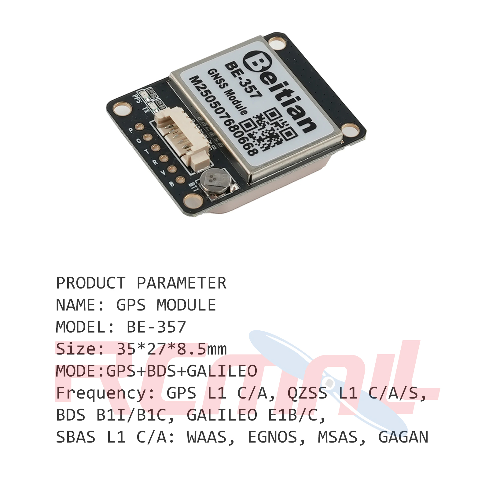 10PCS/LOT Beitian BE-357 BE357 - Drone Gps Module 评论和价格