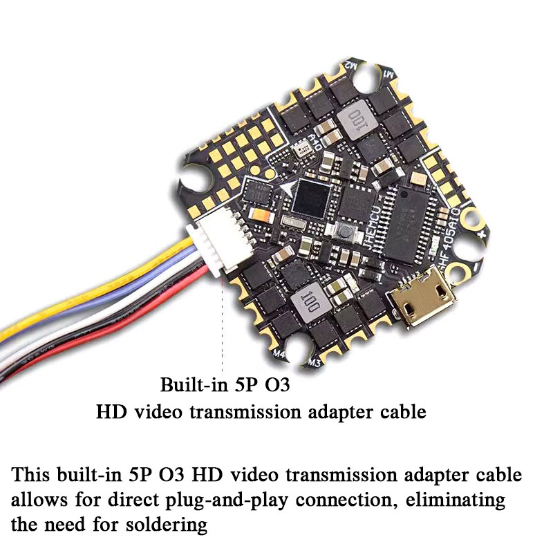 JHEMCU GHF405AIO-HD 40A AIO Fl - Drone Esc 评论和价格