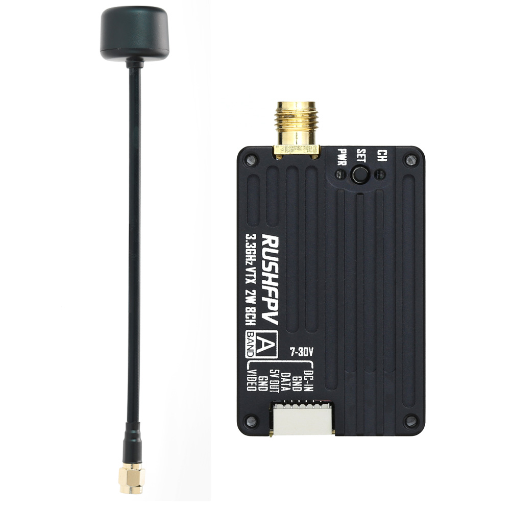 RUSHFPV 3.3G 2W VTX Transmitte - Drone Transmitter 评论和价格
