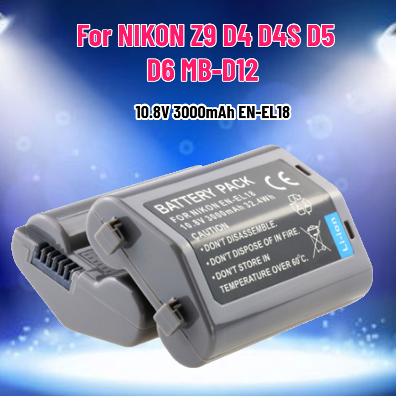 10.8V 3000mAh EN-EL18 EN-EL18A - Drone Camera 评论和价格