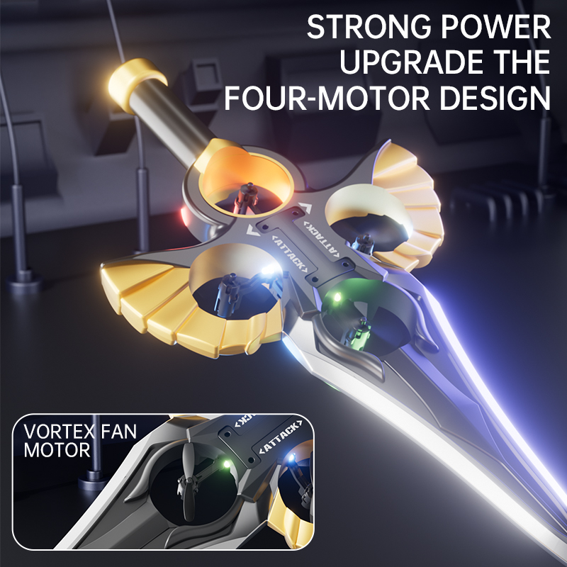Remote Control Flying Sword Dr - Drone Led Light 评论和价格