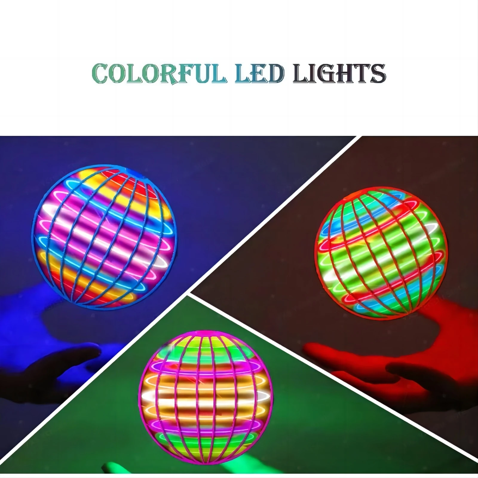 LED Light Up Flying Orb Boomer - Drone Battery 评论和价格