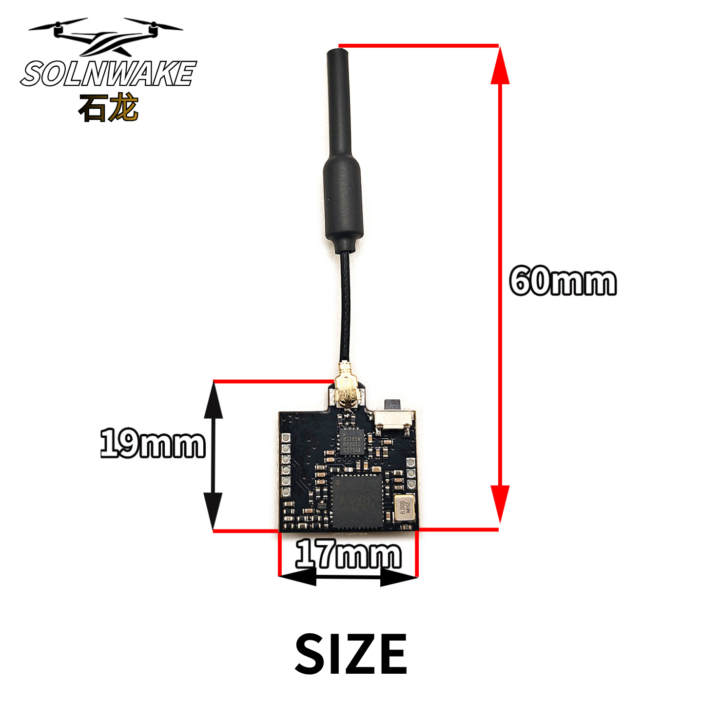 SLONWAKE Nano 5.8G 48CH 200mW  - Drone Transmitter 评论和价格