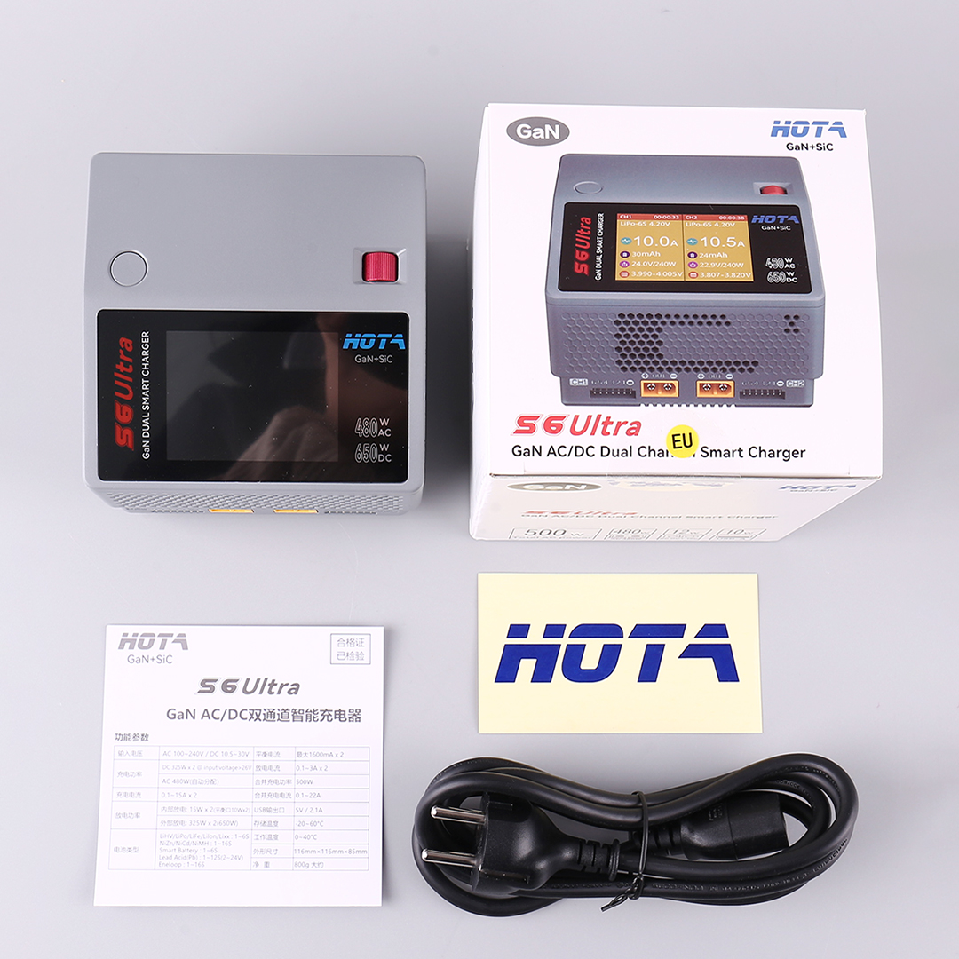 HOTA S6 Ultra Gallium Nitride  - Drone Charger 评论和价格