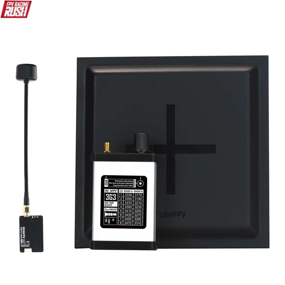 RUSHFPV 3.3G 2W VTX Transmitte - Drone Transmitter 评论和价格