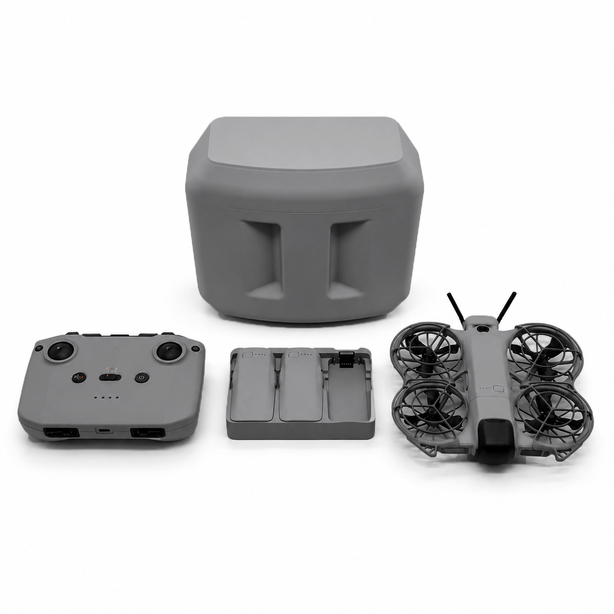 for DJI Neo 2 3D Printed Box w - Drone Battery Strap 评论和价格