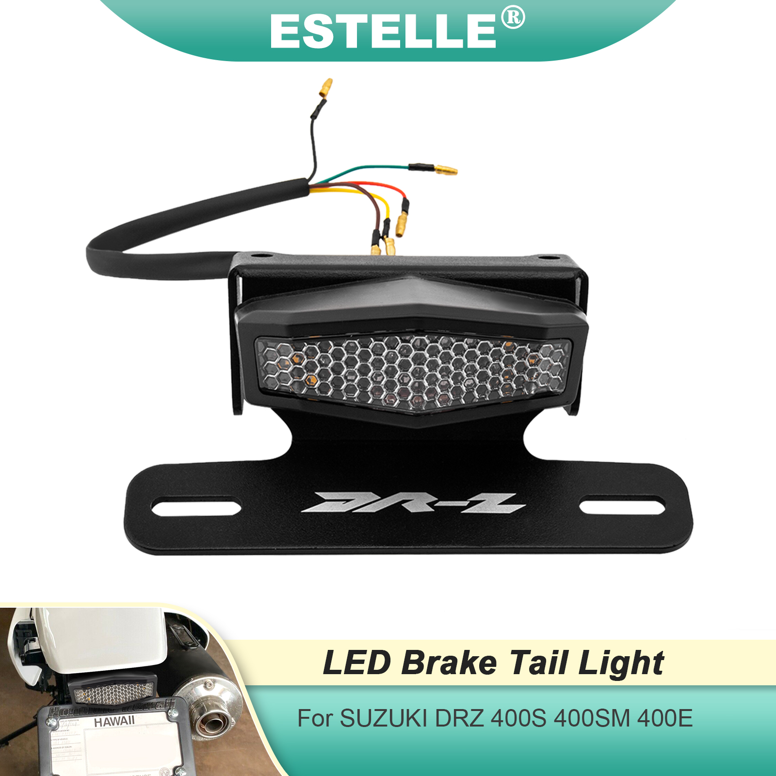 All-in-One Tail Tidy Fender El - Drone Led Light 评论和价格