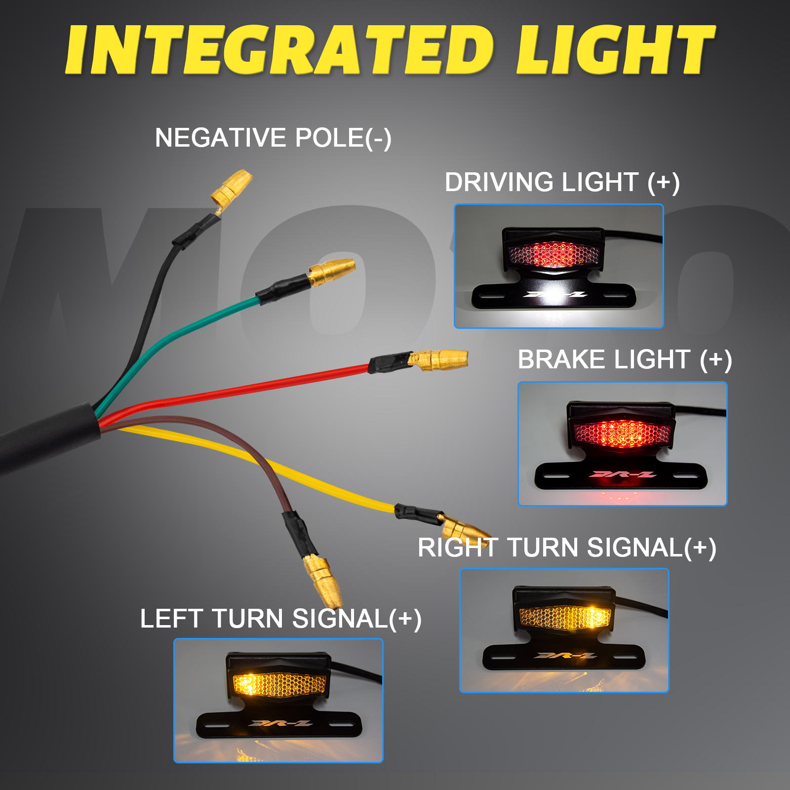 All-in-One Tail Tidy Fender El - Drone Led Light 评论和价格