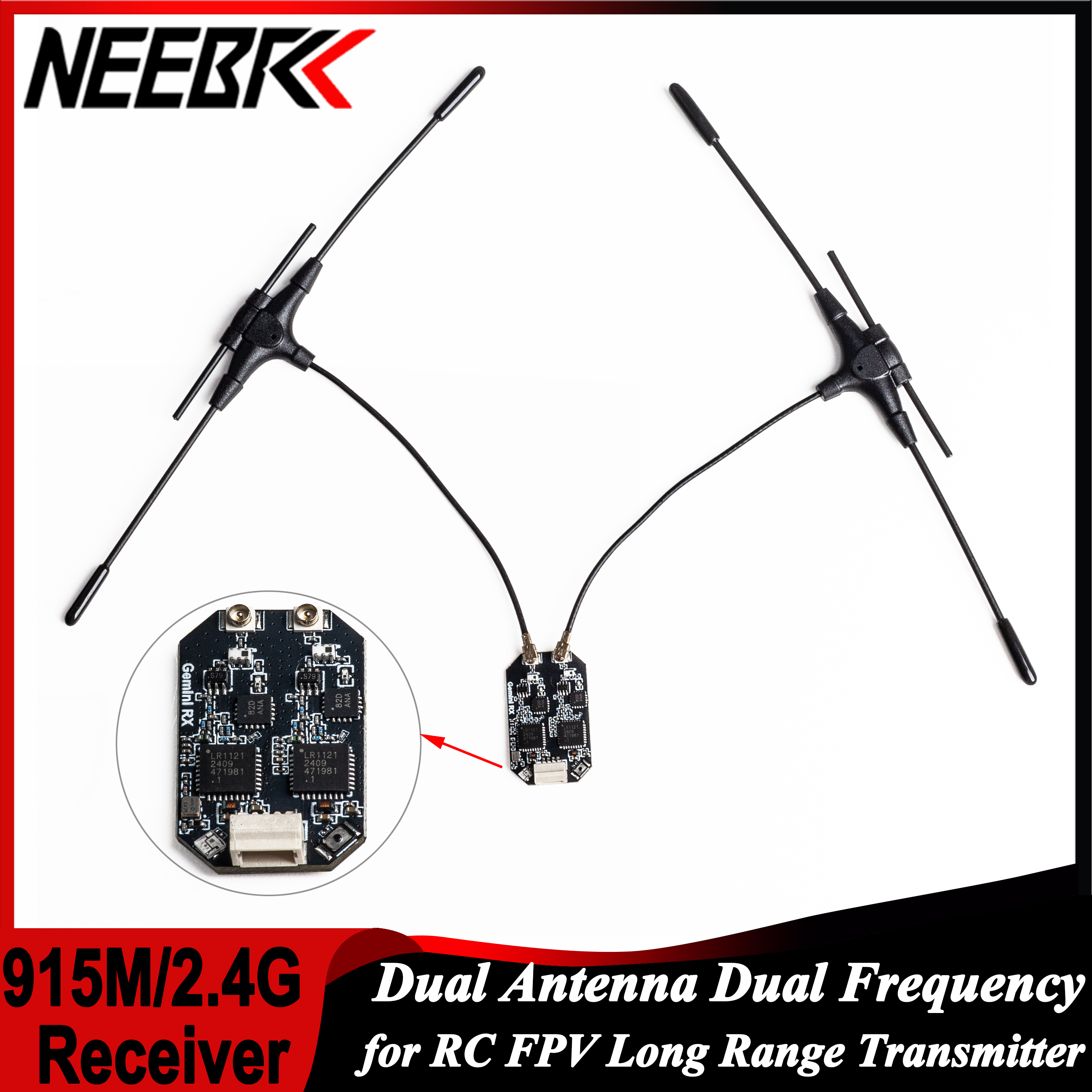 ELRS 915MHz/2.4GHz Gemini Dual - Drone Frame 评论和价格