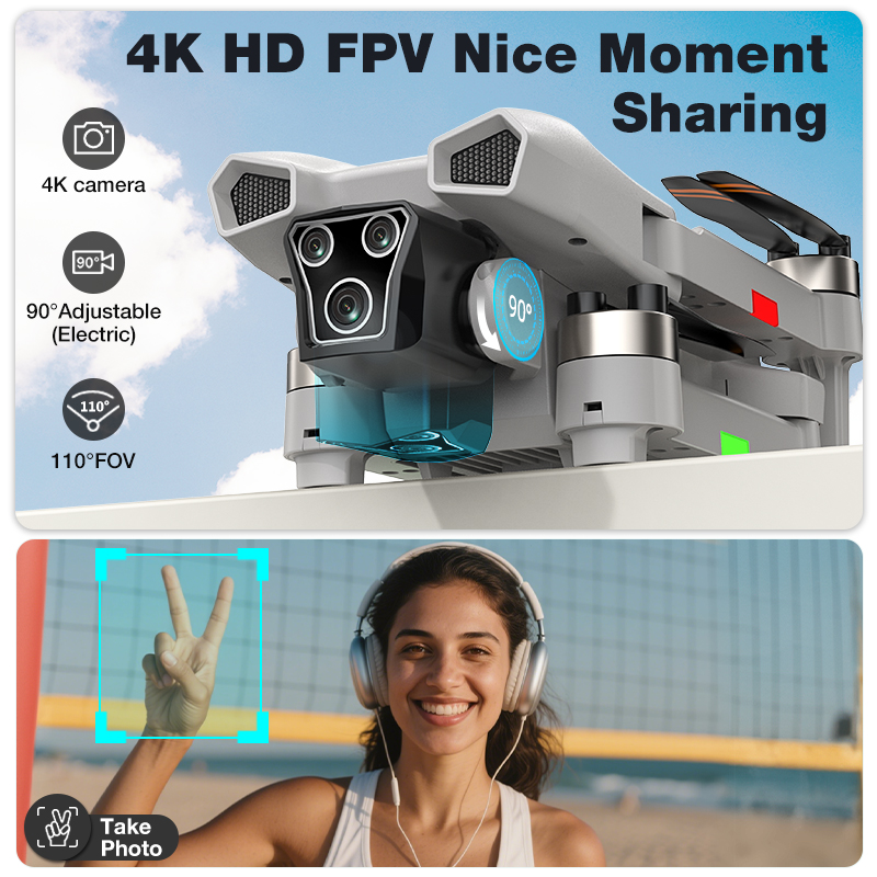 2026 Hot L017 Pro Drone Brushl - Drone Gimbal 评论和价格